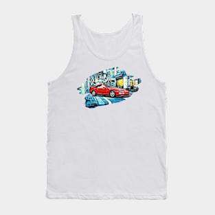 300zx Tokyo Night Print Tank Top